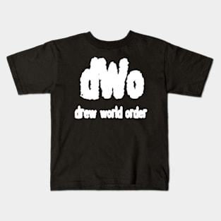 drew World order Kids T-Shirt